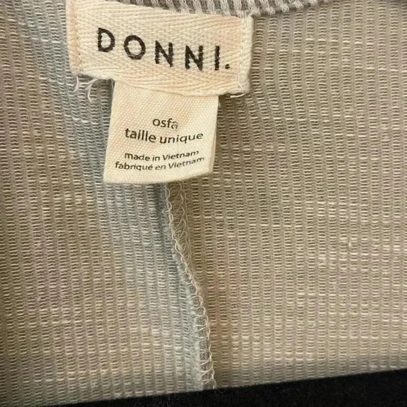 Revolve brand Donni ribbed cardigan lounge wear one size - Picture 5 of 6